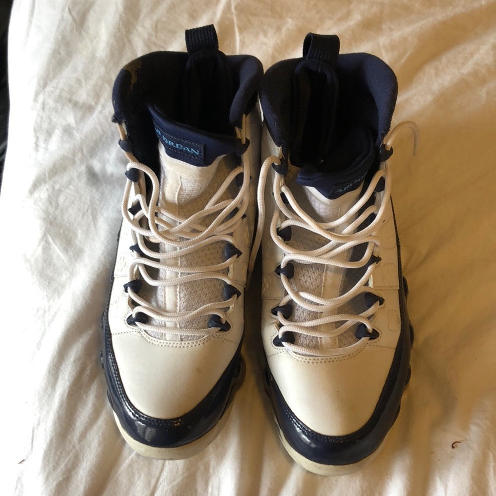 Mens Jordan’s blue/white